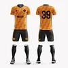 Quick Dry Sportswear Personalized Name Number Youth Adult Uniform Custom Soccer Jersey Team Football Kit