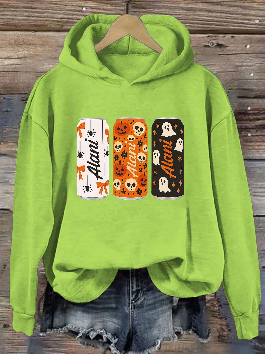 Halloween Energy Drink Can Hoodie