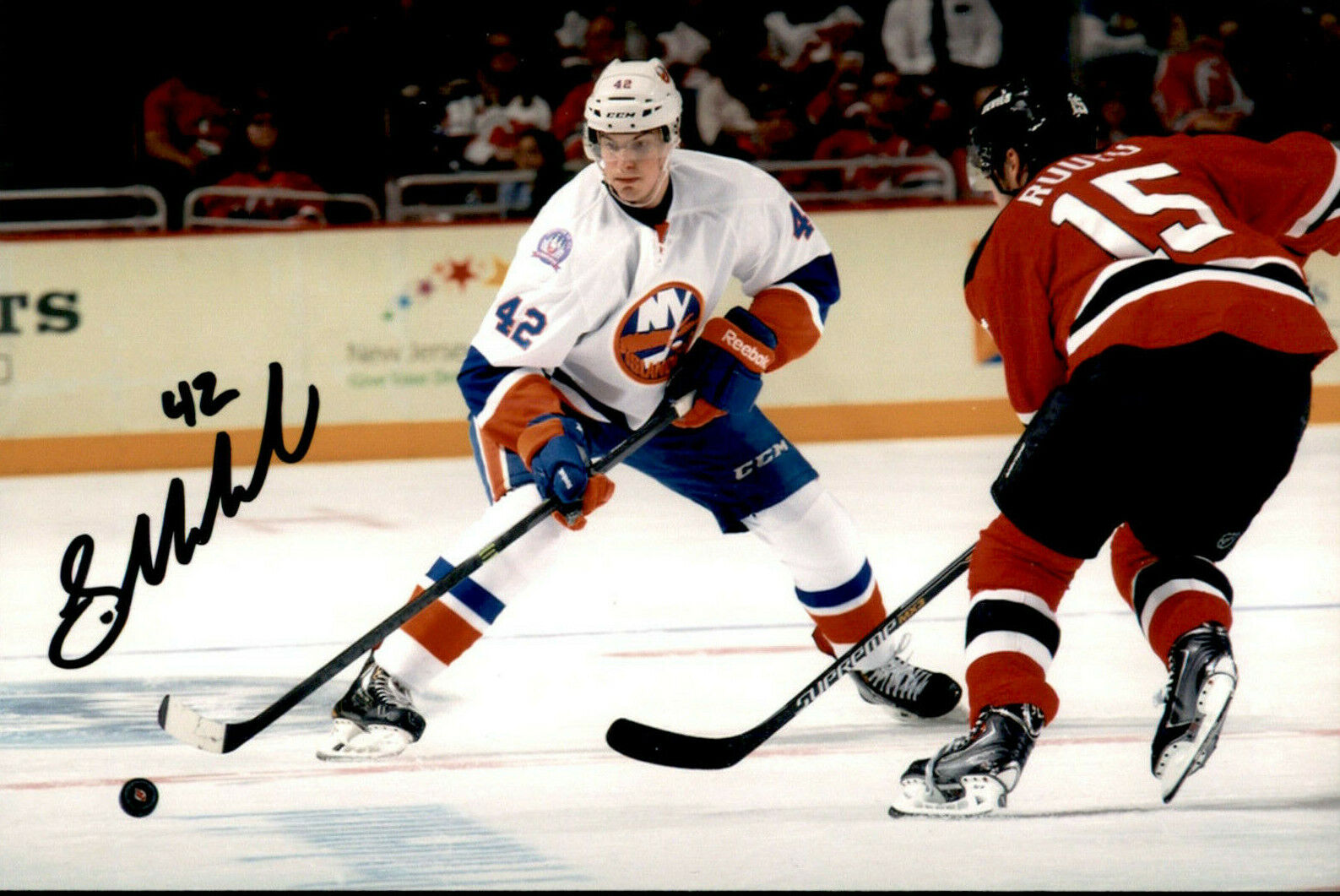 Scott Mayfield SIGNED autographed 4x6 Photo Poster painting NEW YORK ISLANDERS #3