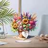 (US Only)Acrylic 2D Flat Print DIY Flowers Diamond Painting Art Tabletop Decorations