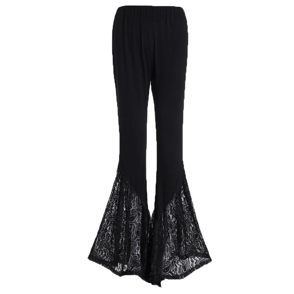 Zingj Durable Fashion Trousers Bell-bottom Oversized Pants