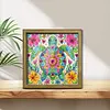 Diamond Painting Special Shaped Drill Turtle With Frame(8.46x8.46inch)