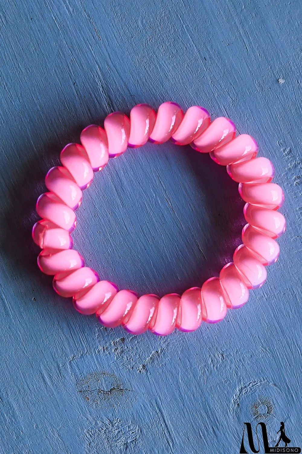 MidiSono - Rose Crystal Telephone Wire Hairpin (single)