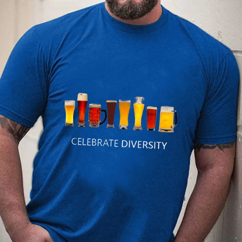 Celebrate Diversity Beer Funny Shirt & Top T-Shirt ctolen