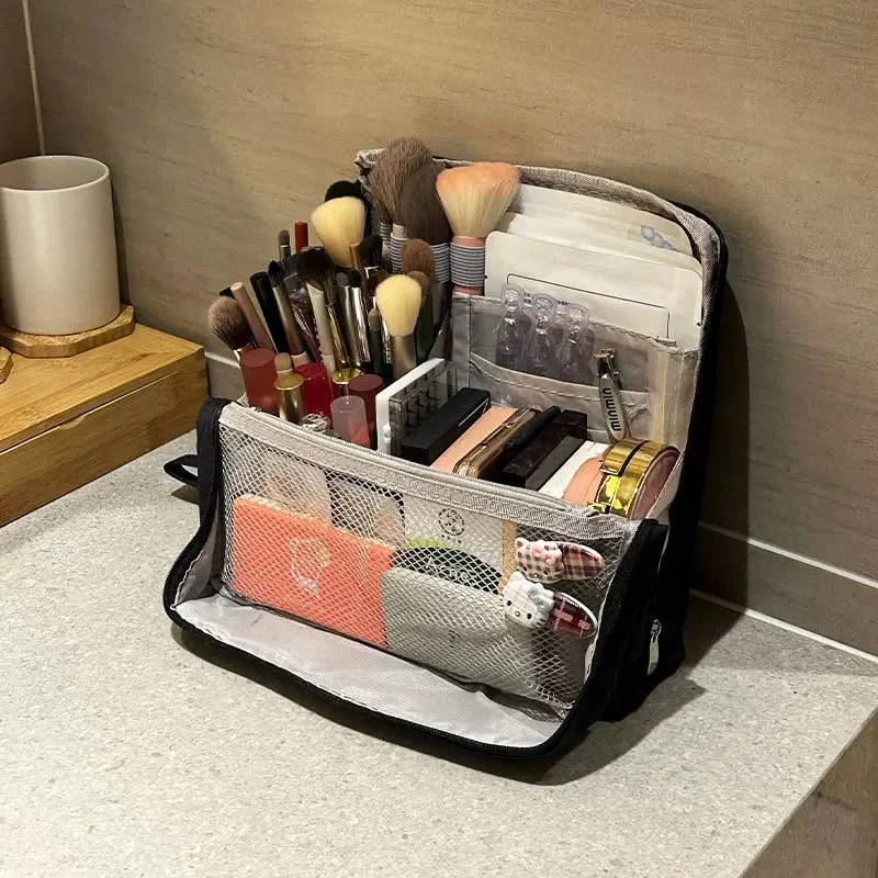 Standing Makeup Bag &ndash; Portable, Large Capacity