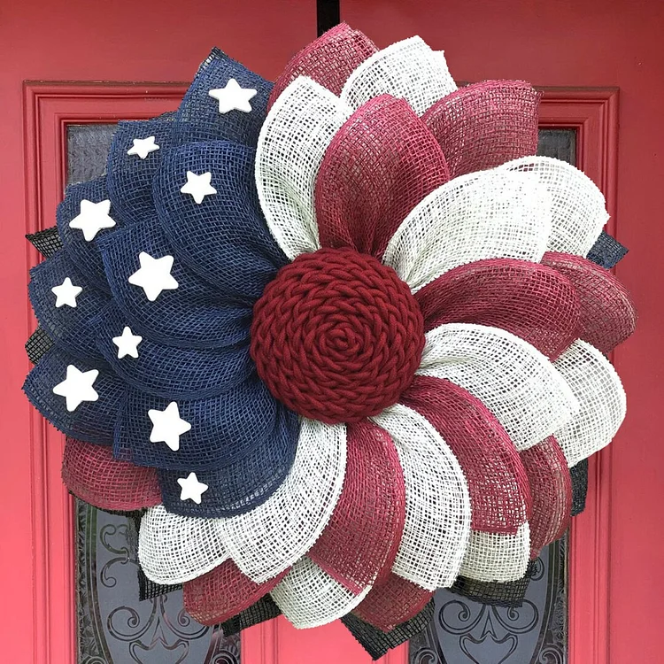 Independence Day Wreath- Buy 2 free shipping!-Annaletters