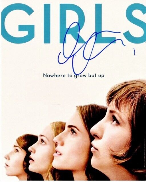 Lena Dunham Signed - Autographed GIRLS 8x10 inch Photo Poster painting with Certificate