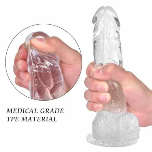 pornhint Pornhint Lifelike Realistic-Dildo-Penis-Suction-Cup-Vagina-Anal-Male-Masturbator-Toys