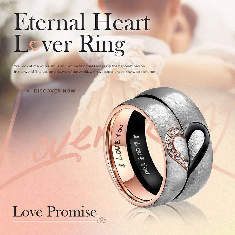 Eternal Heart Lover Ring（Halloween Hot Sale）