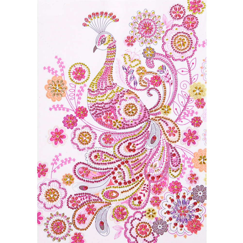 

Peacock-Special-Shaped Drill Diamond Painting-30x40CM, 501 Original