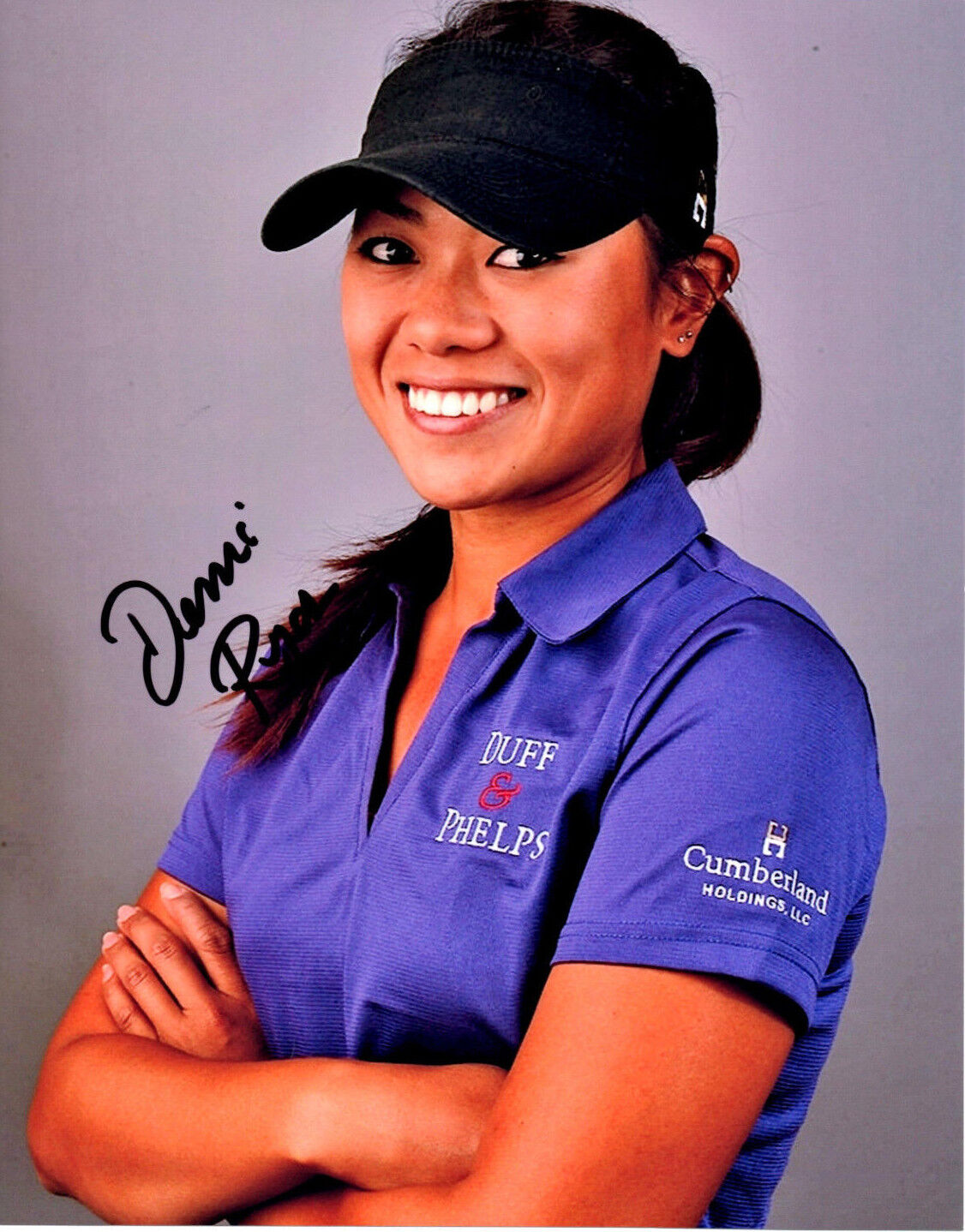 Demi Runas LPGA star hand signed autographed 8x10 golf Photo Poster painting coa b