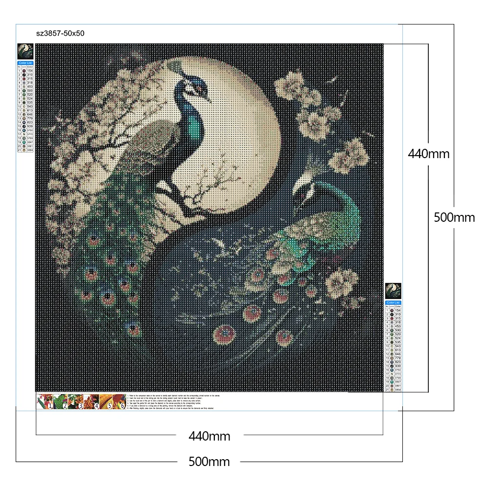 Diamond Painting - Full Round/Square Drill - Tai Chi Animals(30*30 - 50*50cm)