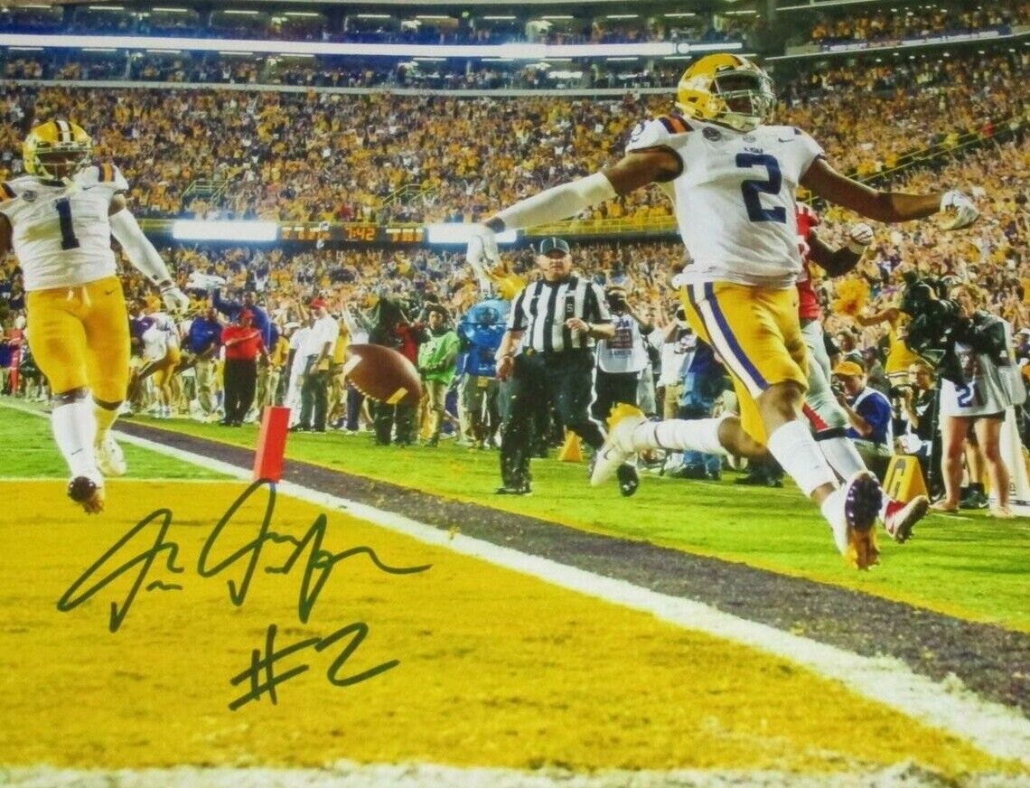 Justin Jefferson Autographed Signed 8x10 Photo Poster painting ( Vikings ) REPRINT