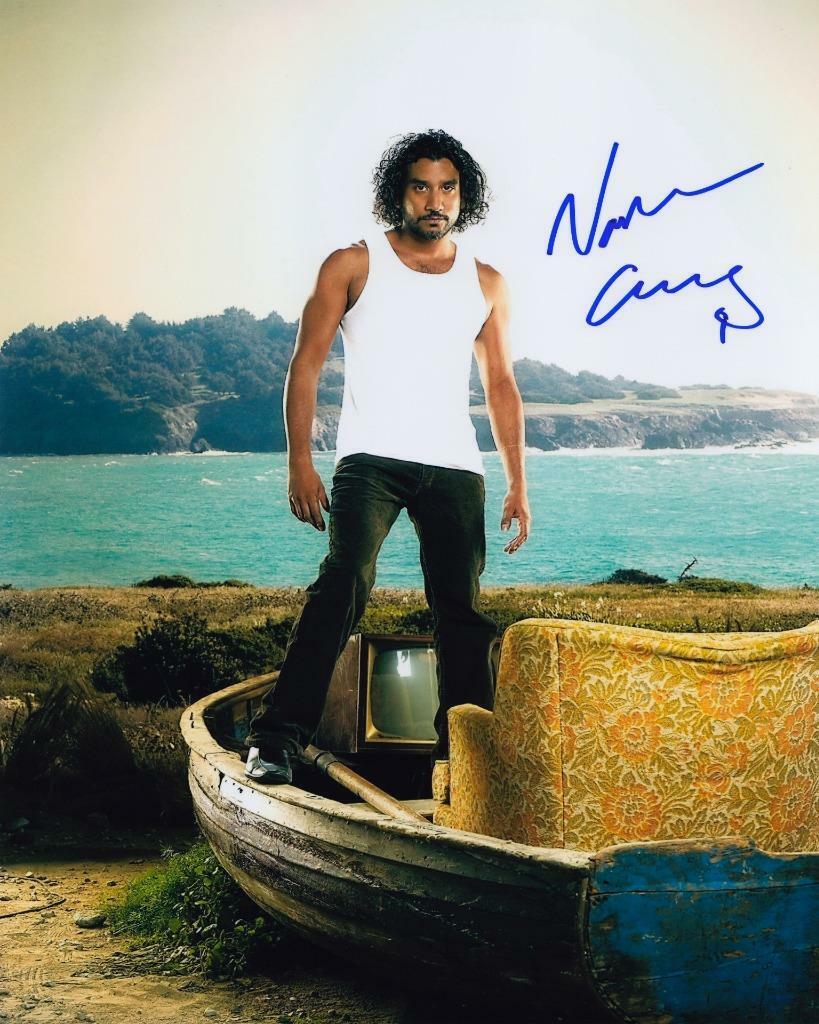 Naveen Andrews in Lost SIGNED AUTOGRAPHED 10 X 8