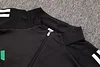 Joyfball 2024/2025 Arsenal Half-Pull Training Suit Black Football Shirt 1:1 Thai Quality