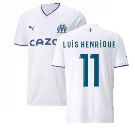 Olympique Marseille Luis Henrique 11 Home Trikot 2022-2023