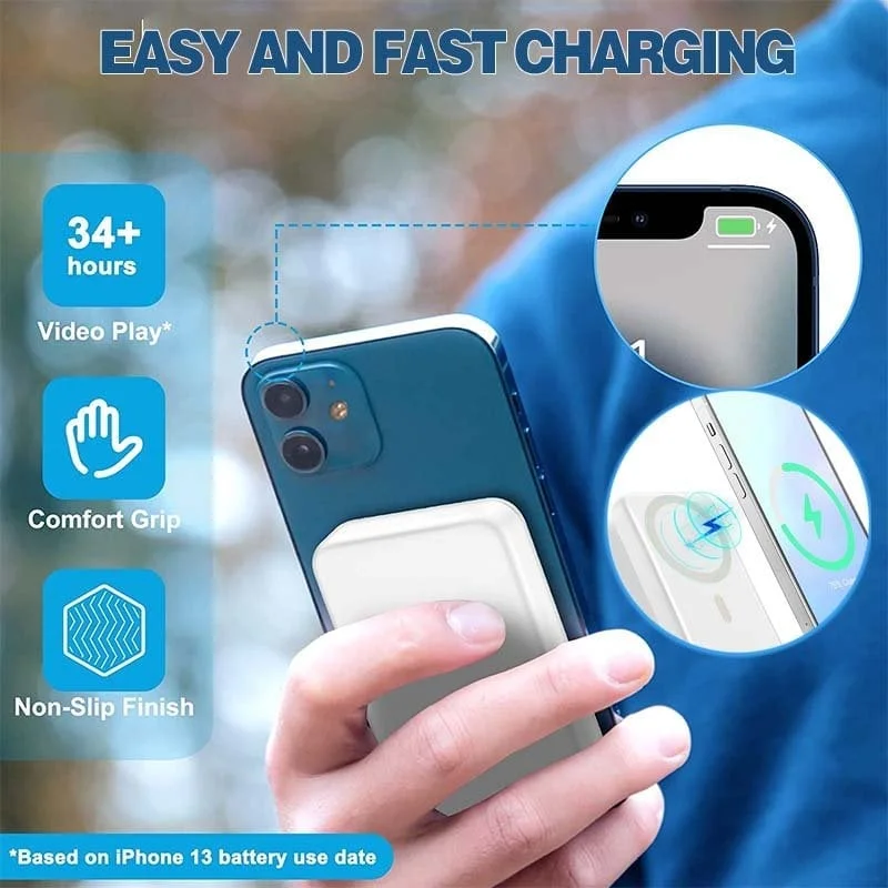 🎁Last Day 🔥 Portable Wireless Magnetic Power Bank🔥