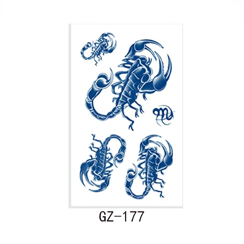 2021 new net celebrity herbal juice tattoo stickers semi-permanent waterproof sweat tattoo tattoo stickers