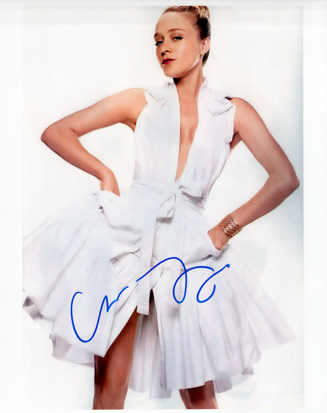 Chloe Sevigny glamour shot autographed Photo Poster painting signed 8x10 #4