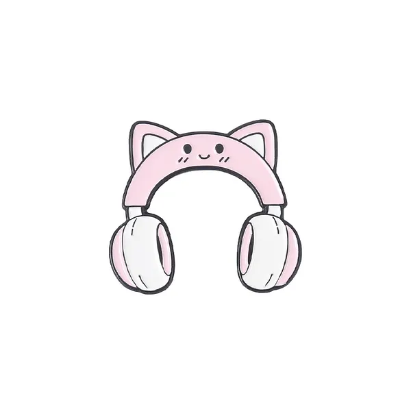 Foto del pin Orejas Felinas Sonrientes