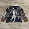Player Print Long Sleeve Zipped Jacket