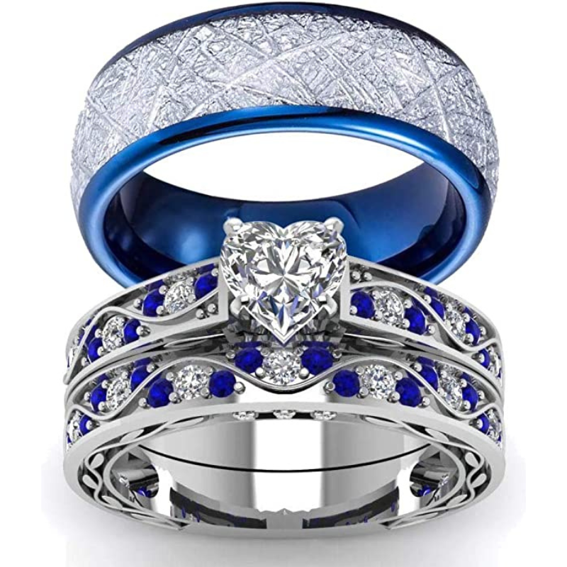 'Fiesta' Couple Rings