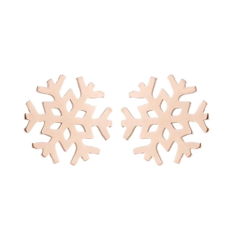 Minimalist Geometric 304 Stainless Steel No Inlaid 18K Gold Plated Ear Studs