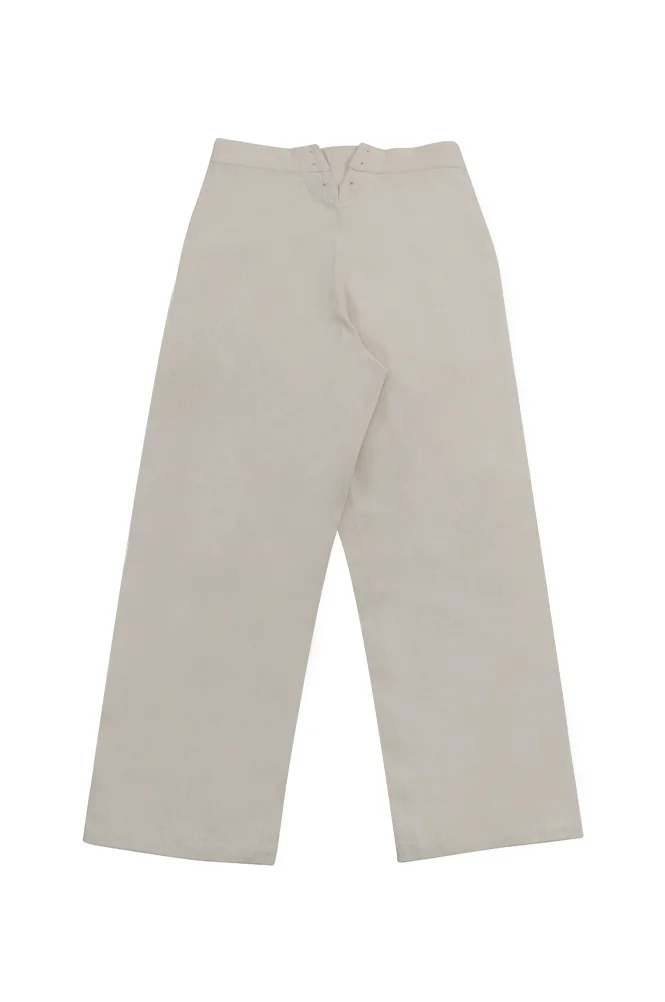   Kriegsmarine German Off-White HBT EM Work Trousers Klapphose German-Uniform