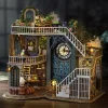  Magic House DIY Dollhouse Miniature Kit |Mini Housing Craft Model |Room Furniture Decors with LED| Holiday Themes Gift