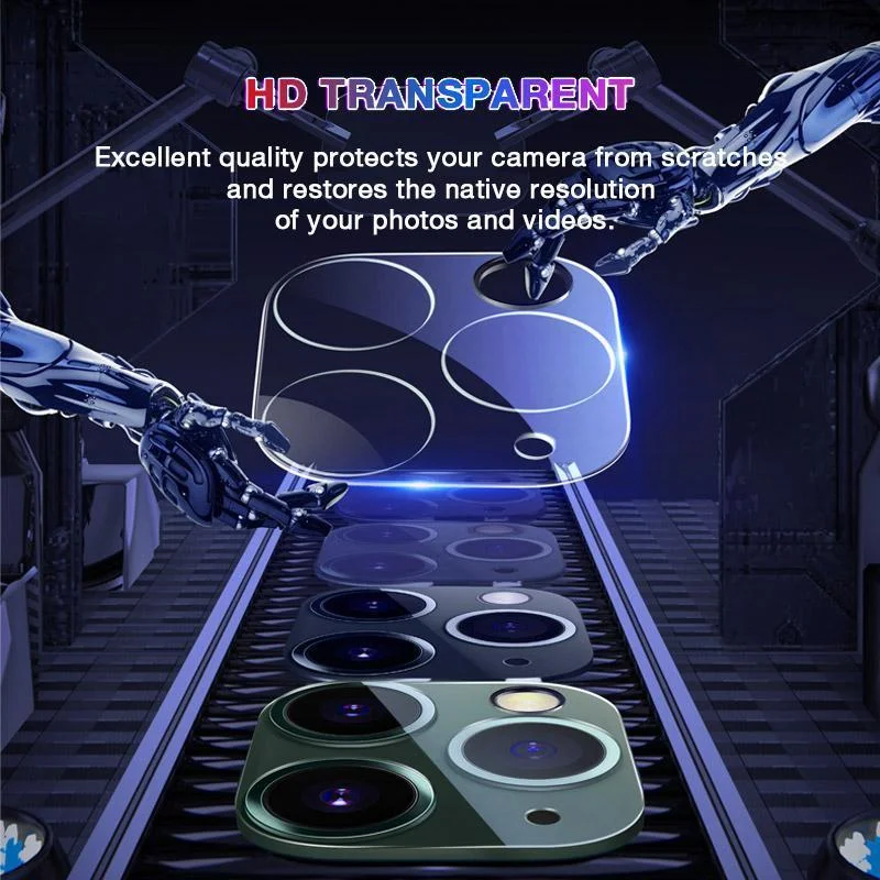 Transparent Rear Camera Tempered Glass For IPhone