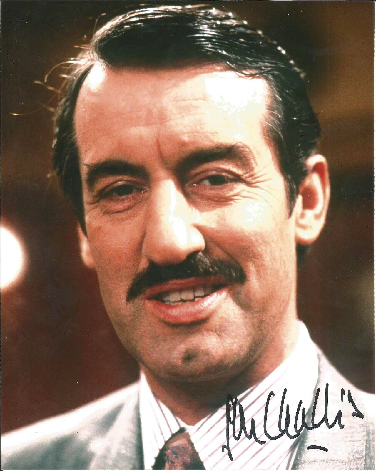 JOHN CHALLIS Signed Photo Poster paintinggraph - TV & Film Actor ONLY FOOLS & HORSES - preprint