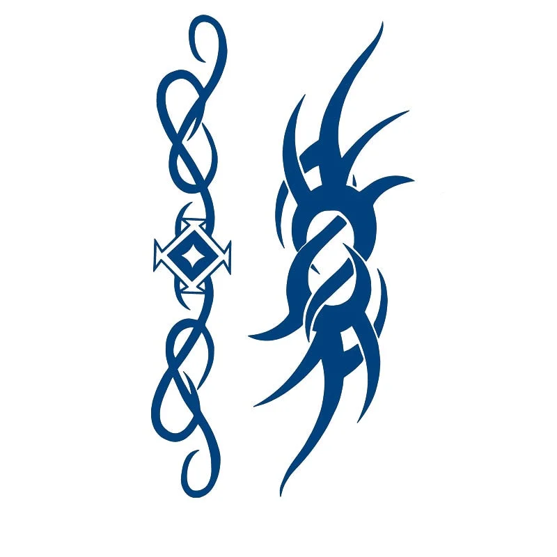 GH1-50 Herbal Juice Tattoo Sticker Semi-permanent Men and Women Long-lasting Waterproof Sweat Plant Juice Tattoo Sticker