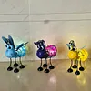 Solar Bees Lights Solar LED Garden Lights Waterproof Cute Ant Statue Garden Decor 3D Metal Ants Art Decor for Garden Backyard Table Wall Decor