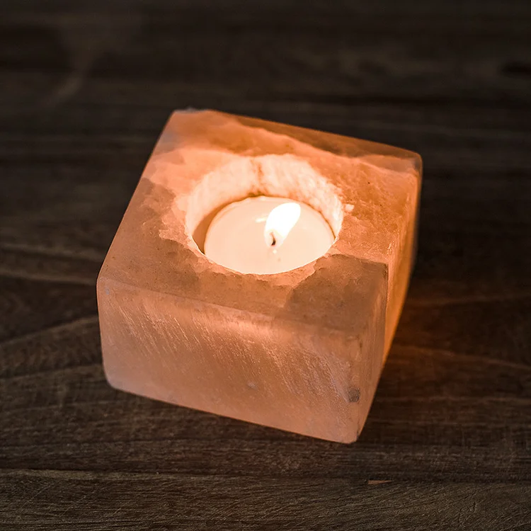 Olivenorma Sugar Cube Gypsum Mineral Candle Holder