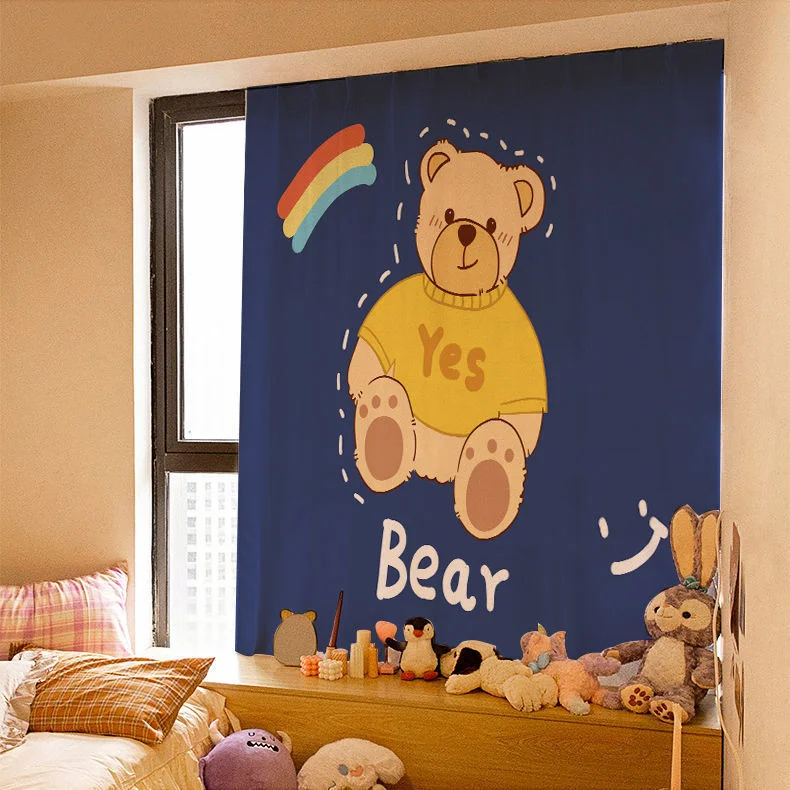 Nigikala Kawaii Tapestry Velcro Shading Curtains Background Cloth Hanging Cloth Bedroom Wall Decoration Children Room Layout 2021 New