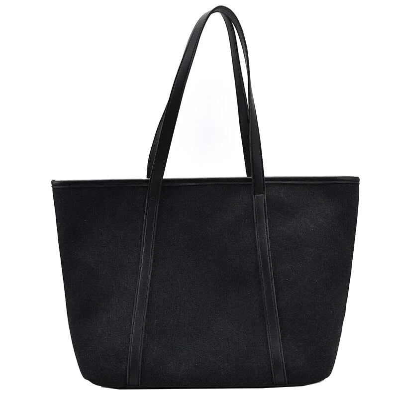 High Quality Women Canvas Handbags Fashion Ladies Large Capacity Shoulder Bag Designer Female Messenger Bags Casual Tote Bags