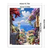 Sea View House-11CT Stamped Cross Stitch 40*50cm/15.75*19.69in