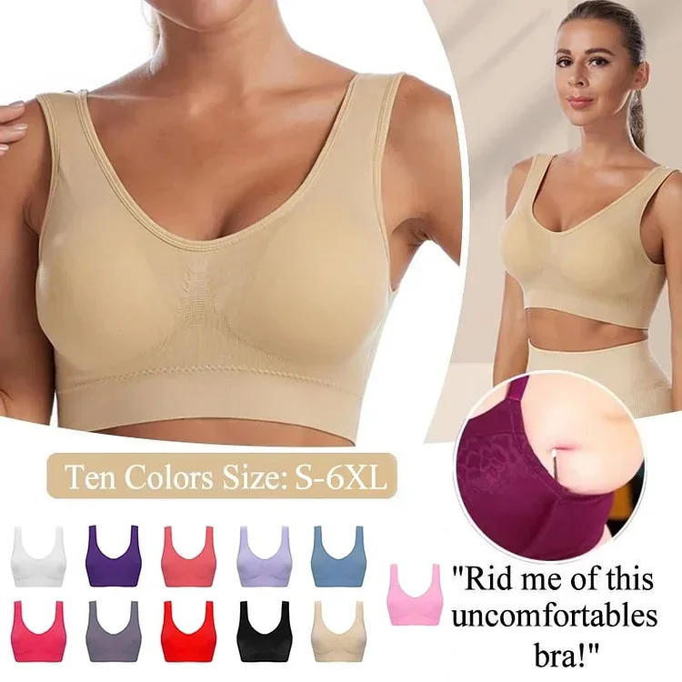 🎁Hot Sale 49%OFF🎁Real Plus Size Comfort Bra(Anti-Uniboob)
