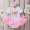 20"-22" Pink Cake Dress for Reborn Girl Baby Accessories 2-Pieces Set - RBBI-Myrebornbabydoll&reg; Myrebornbabydoll&reg;