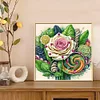 DIY Partial Special Shaped Drill Diamond Painting-Flower