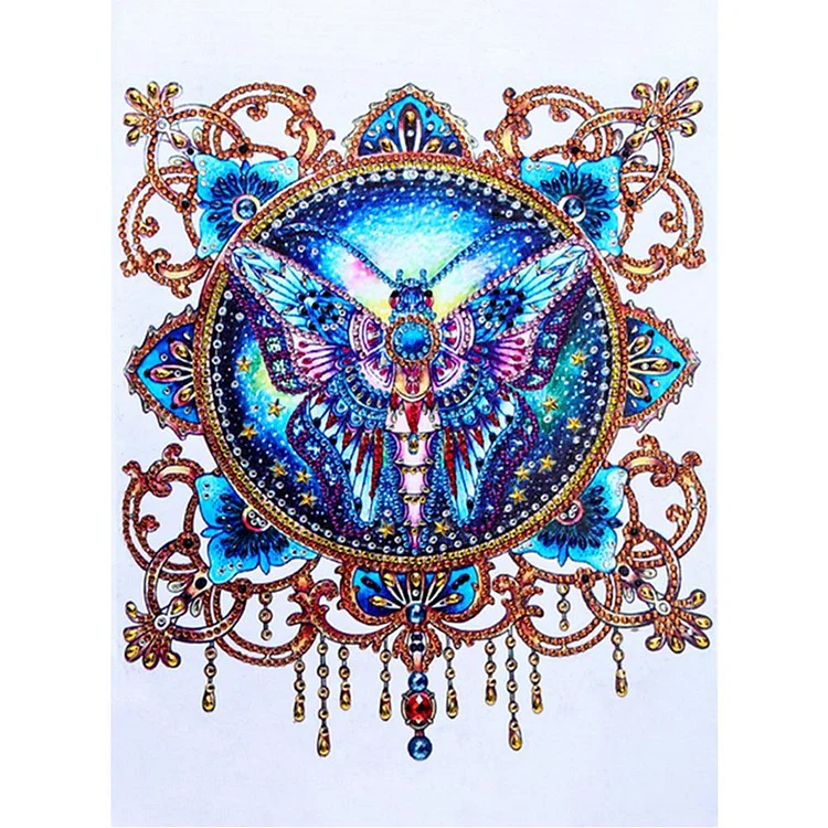 30X40cm  Special Shaped Diamond Painting Butterfly