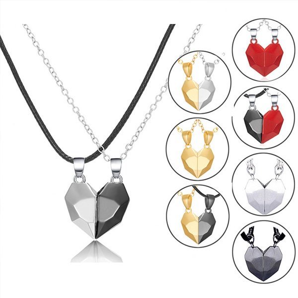 2 In 1 Magnetic Love Necklace- Gift For Her/Him