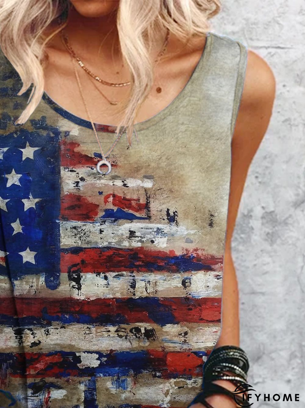 Printed Shift Resort Tanks & Camis | IFYHOME