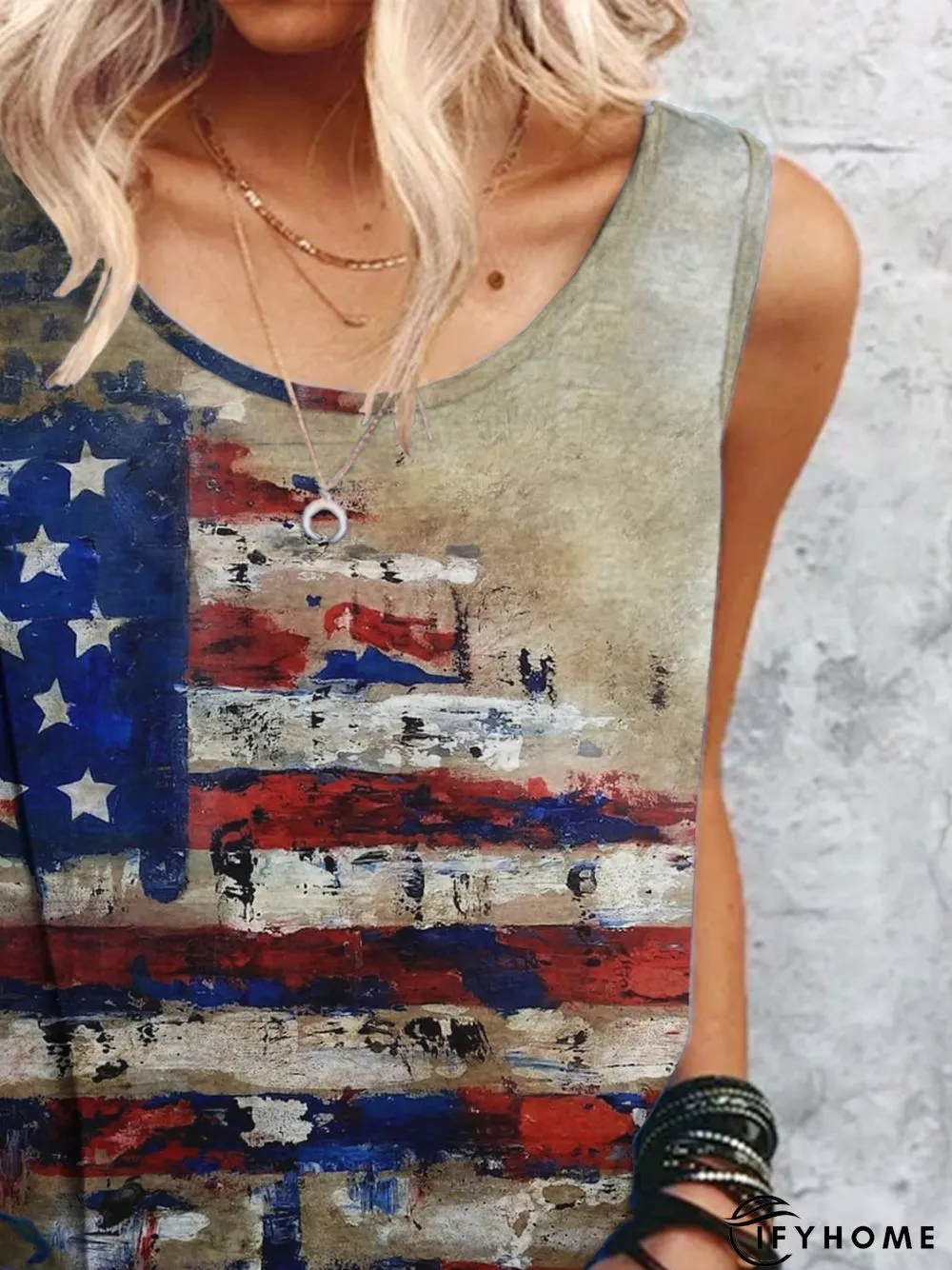 Printed Shift Resort Tanks & Camis | IFYHOME