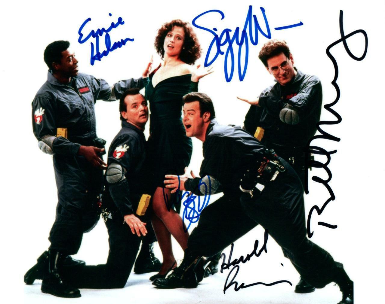 Dan Aykroyd Murray Ramis Hudson Weaver signed 8x10 Photo Poster painting autographed Pic and COA