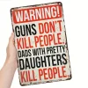 Warning - Vintage Metal Signs(12*16Inch) - Warning
