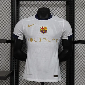 2025/2026 Player Version Barcelona Special Edition White Football Shirt 1:1 Thai Quality