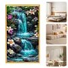 Waterfall - Full Embroidery 3 Strands 11CT Stamped Cross Stitch - 40*70CM - Large Size