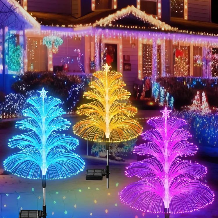 7 Color Changing Christmas Firework Lights