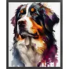 Bernese Mountain Dog-11CT Stamped Cross Stitch 40*50cm tapestrymarket